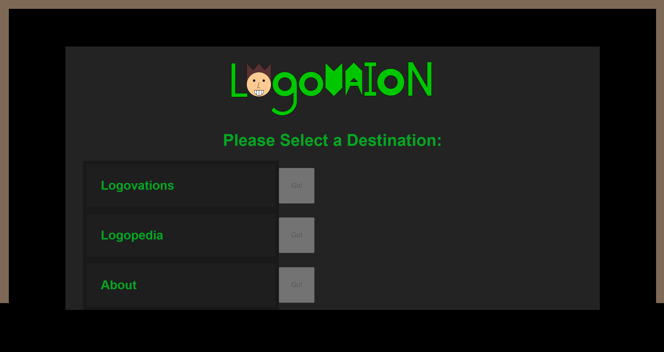Logovation Homepage